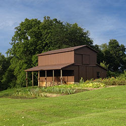 the barn at Crimson Moon Farm